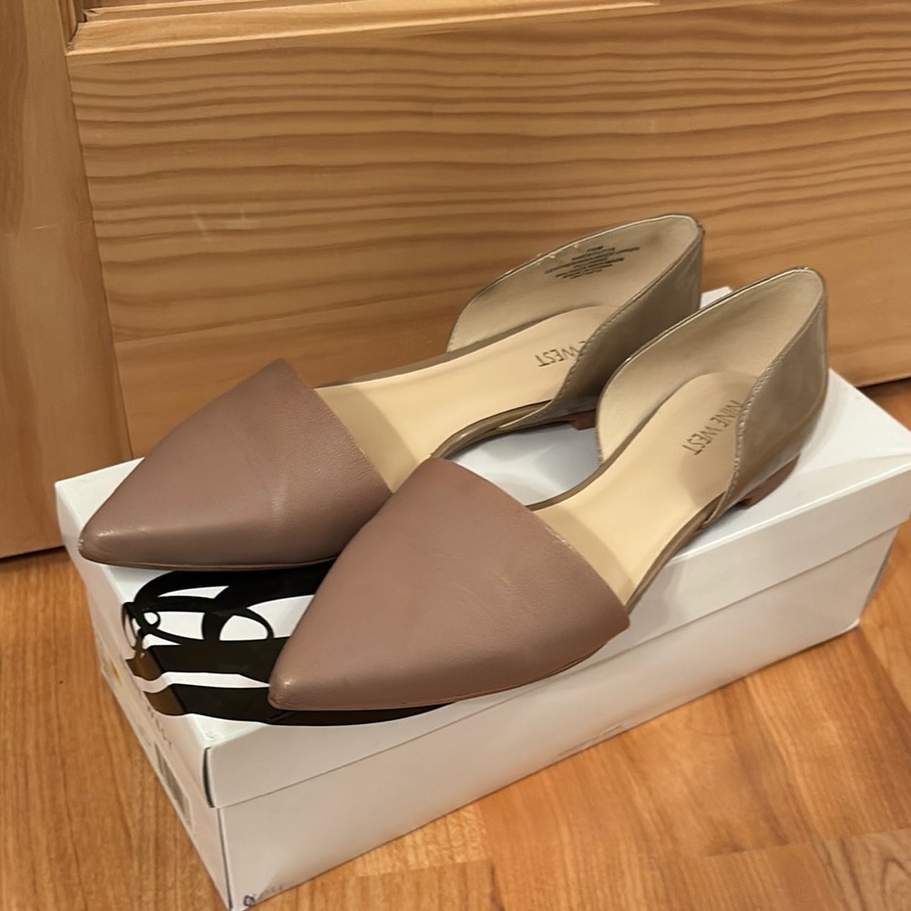 Nine West Elegant Tan Women's Flats